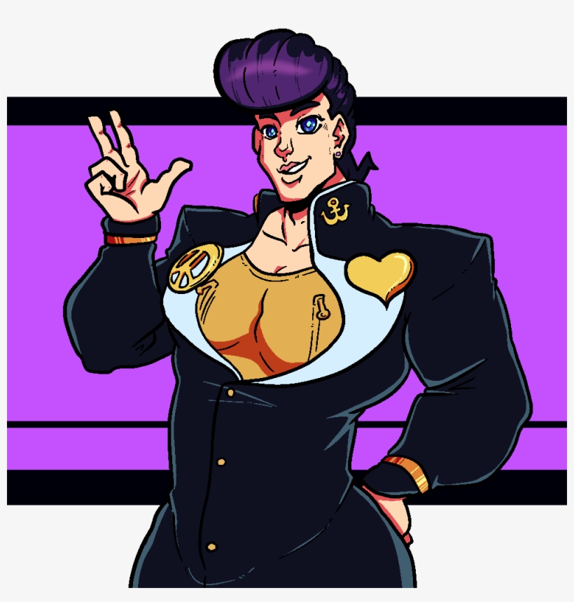 1 Jan - Josuke Buff, transparent png download