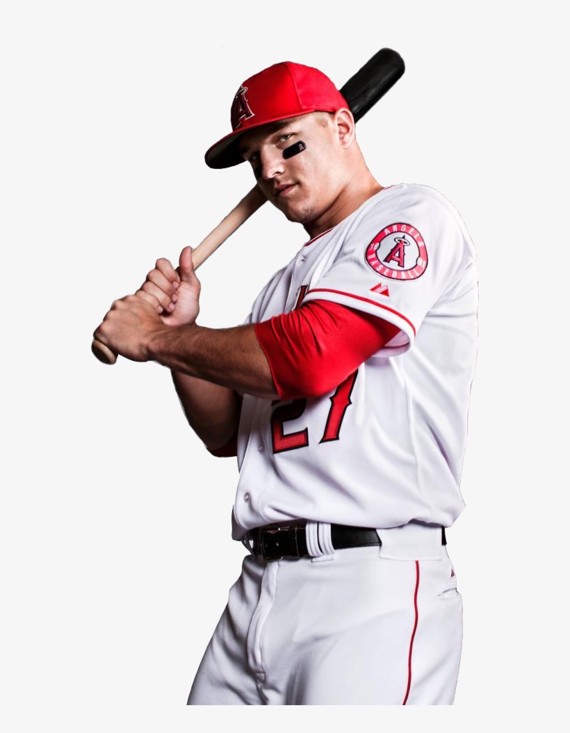 Sports Renders Fpr Your Customs [archive] - Mike Trout Transparent Background, transparent png download