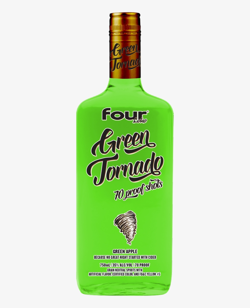 Four Loko Green Tornado, transparent png download