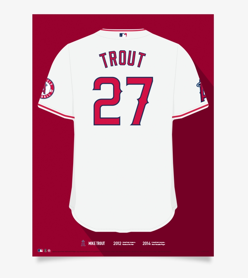 mike trout jersey