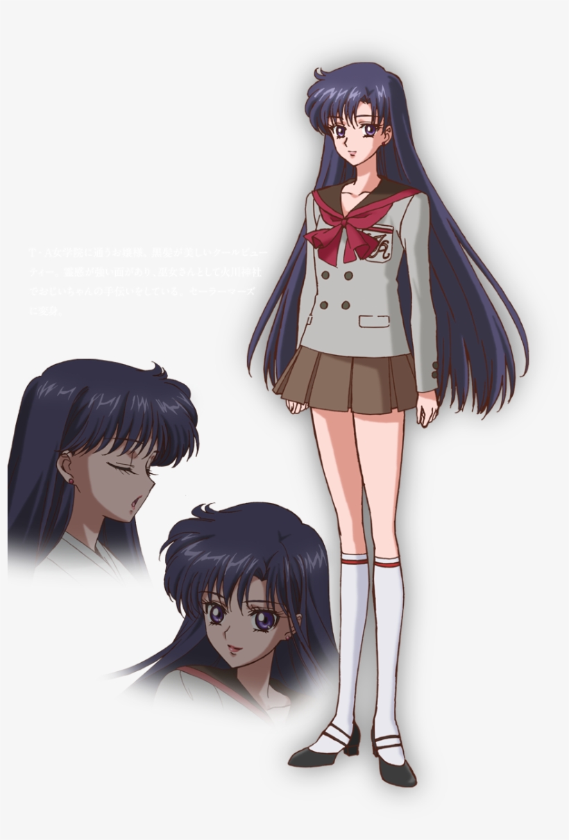 New Sailor Moon Anime, Pretty Guardian Sailor Moon - Sailor Moon Crystal Rei, transparent png download