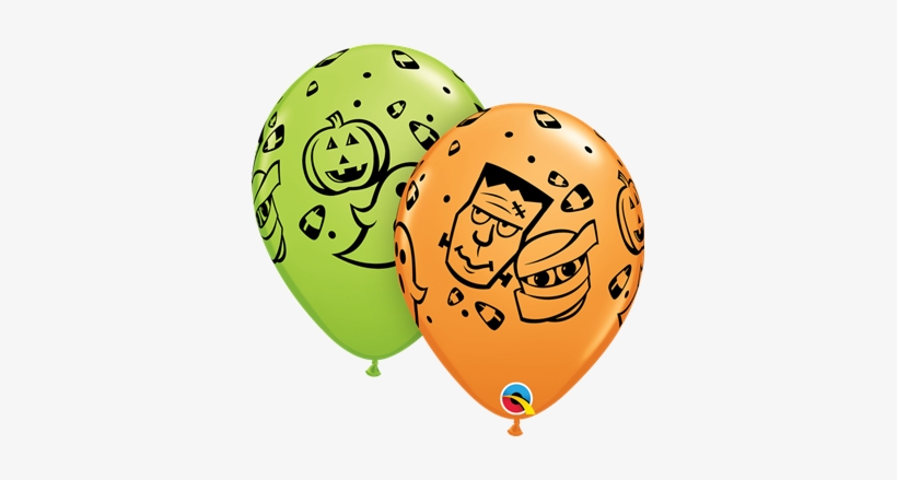 Halloween Fun Printed Balloons - Halloween Balloons, transparent png download