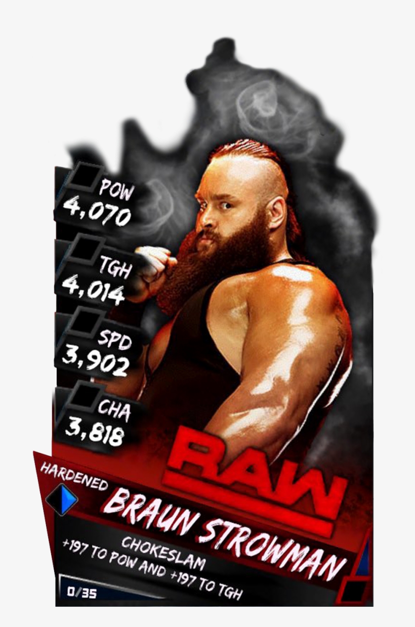 Wrestlemania Supercard Braunstrowman R10 Summerslam - Roman Reigns Wwe Supercard, transparent png download