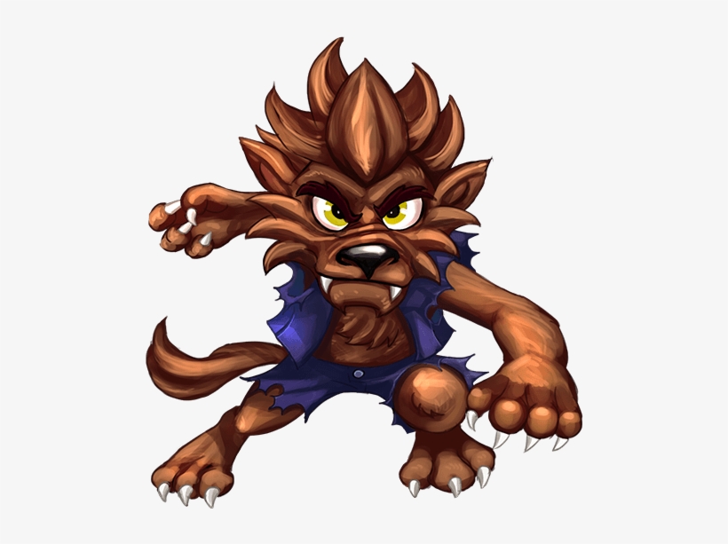 Wolf Man Outfit - Jet Pack, transparent png download
