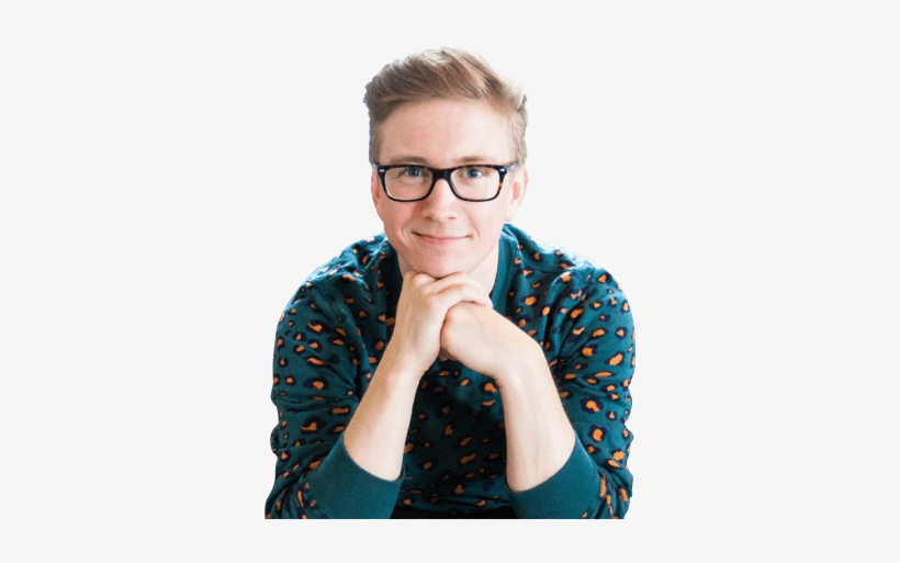Tyler Oakley Pullover With Dots - Youtuber, transparent png download