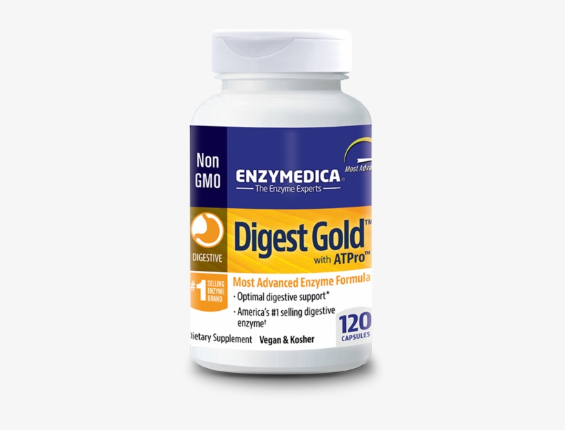Enzymedica Dietary Supplement, Digest Gold, Capsules, - Digest Gold 180, transparent png download