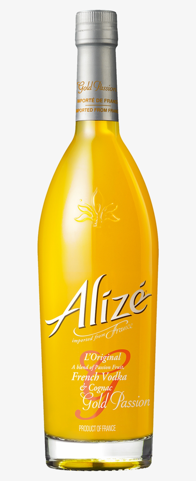 Alizé Gold Passion 750ml - Alize Gold Passion Liqueur - 750 Ml Bottle, transparent png download