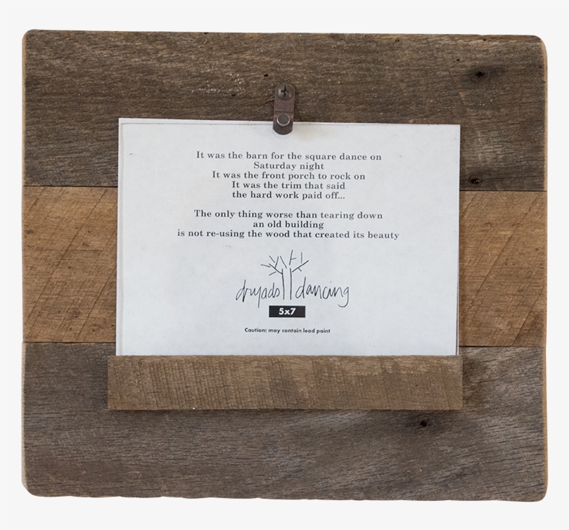 Recycled Vintage Wood Easy Frames Recycled Vintage - Wood, transparent png download