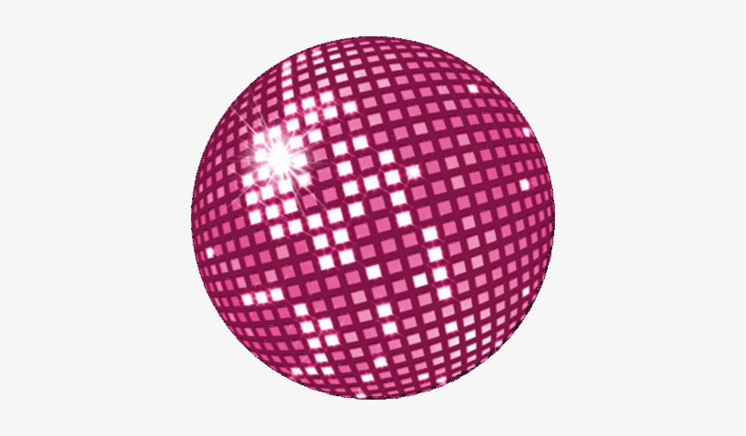 [png] Disco Ball - Pink Disco Ball Png, transparent png download