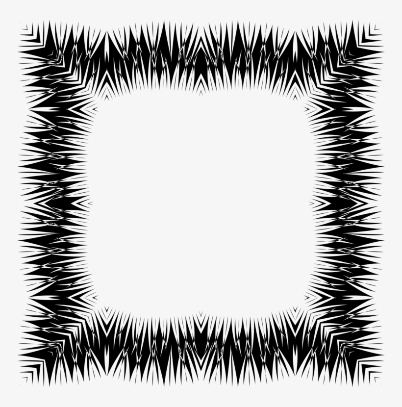 Picture Frames Black Tree Eye Line - Halloween Picture Frame Clipart, transparent png download