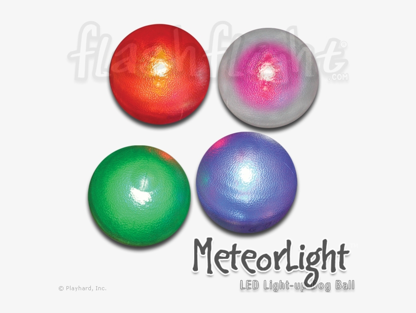 meteorlight dog ball