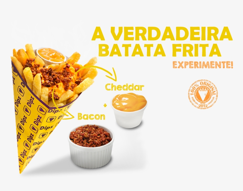 Batata Frita No Cone, transparent png download