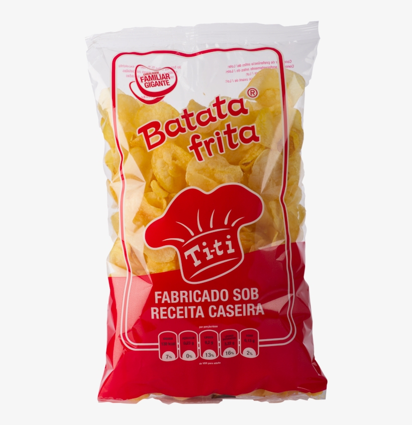 400g - Batatas Fritas De Pacote Ti Ti, transparent png download