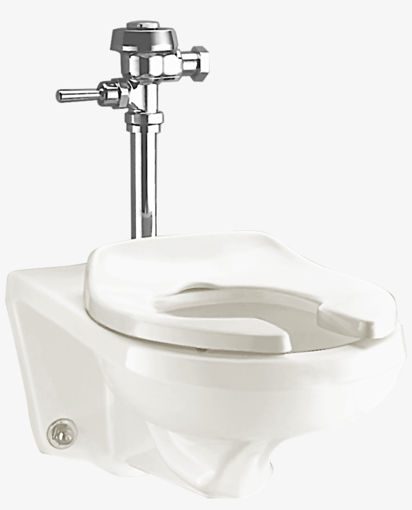 Commercial Toilet With Flushometer, transparent png download