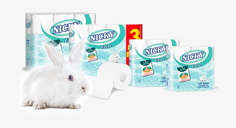 Have You Tried Nicky Elite Toilet Tissue - Nicky Elite 3 Ply Quilted Toilet Tissue, transparent png download