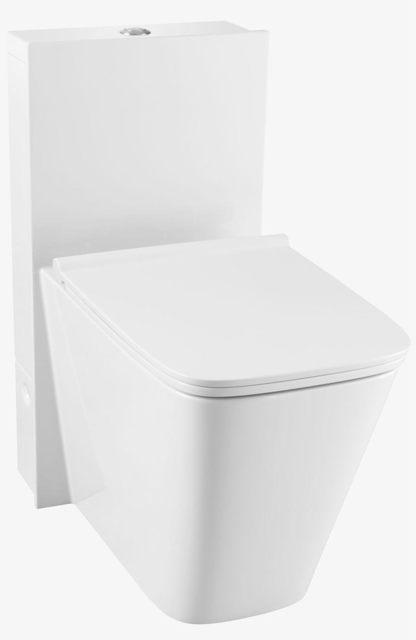 Dxv Modulus Monolith Elongated One-piece Toilet - Saneux Austen Close Coupled Wc, transparent png download