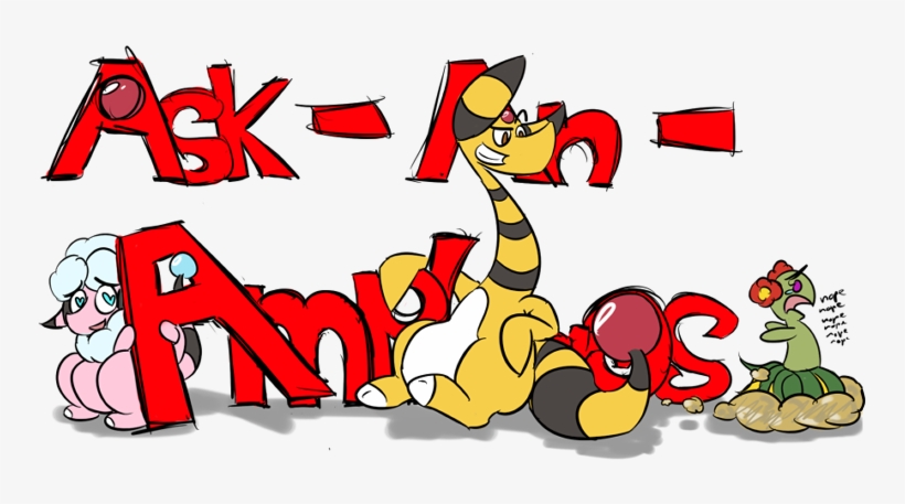 Ask An Ampharos - Ampharos, transparent png download