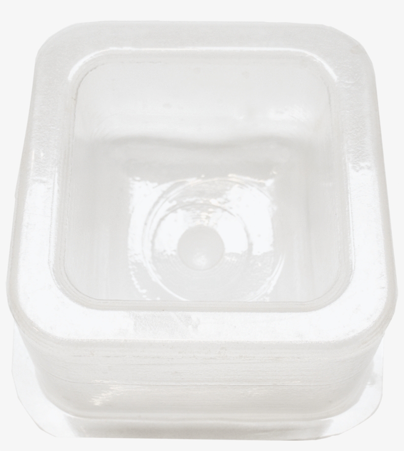 Square Planter Growth Form From Above - Ceramic, transparent png download