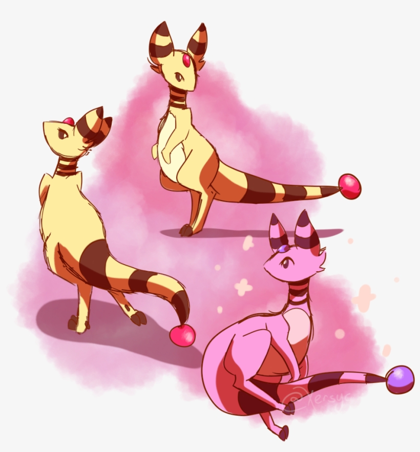 Aaah Dumb Sketchies Ampharos Is Elegant Mf Change My - Cartoon, transparent png download
