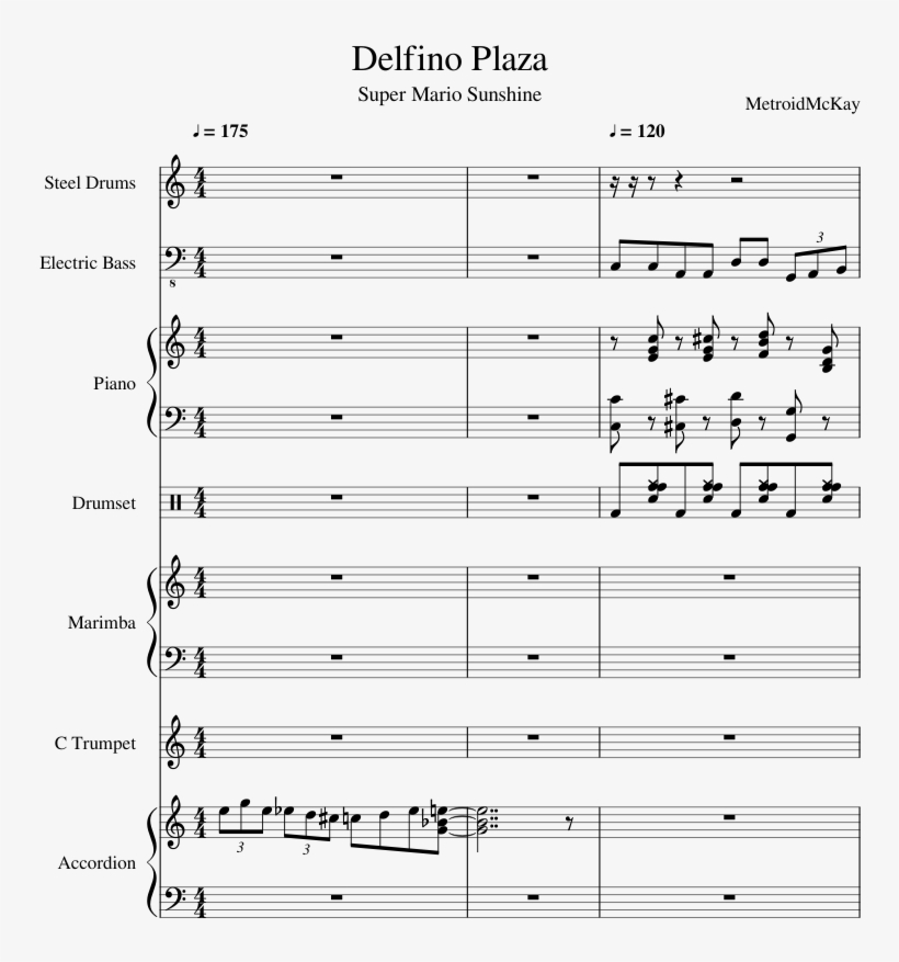 Print - Korok Forest Piano Sheet Music, transparent png download
