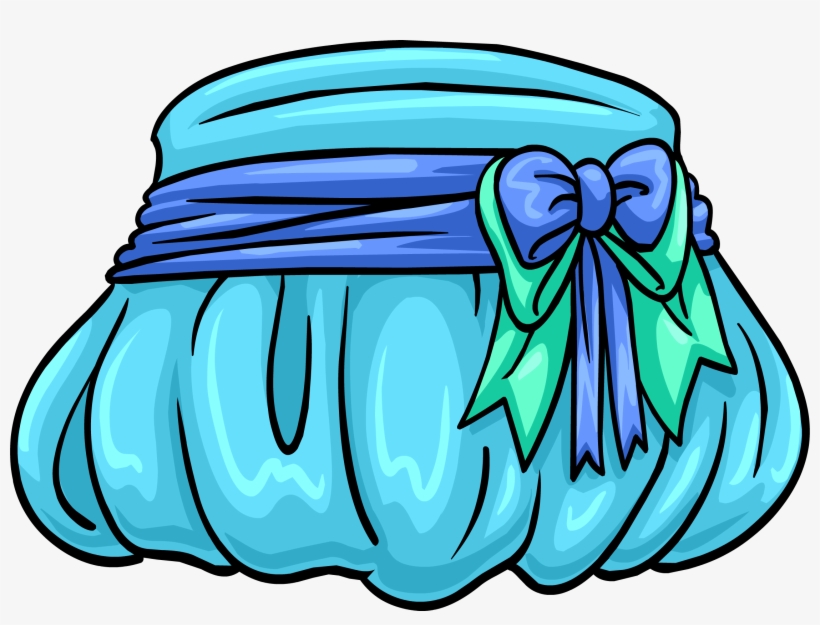 Bubble Dress - Club Penguin Blue Dresses, transparent png download