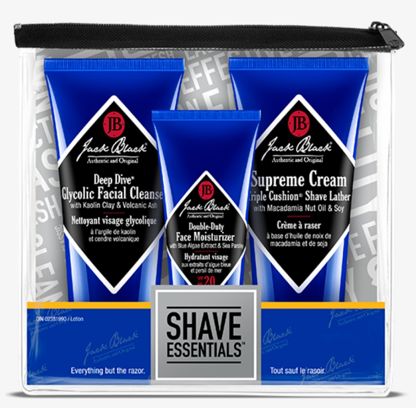 Shave Essentials Set - Jack Black Shave Essentials Set, transparent png download
