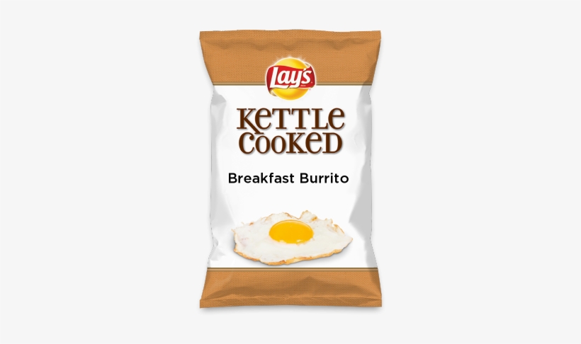 Wouldn't Breakfast Burrito Be Yummy As A Chip Lay's - Lays Kettle Cooked Potato Chips, Creamy Mediterranean, transparent png download