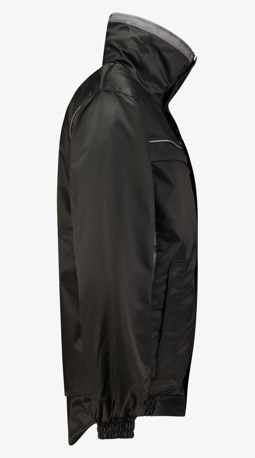 1106 Bi Colour Pu Liner Jack Black / Grey - Pocket, transparent png download