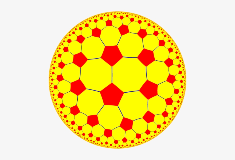 It Is Similar To The Euclidean Truncated Cubic Honeycomb, - Symmetry, transparent png download