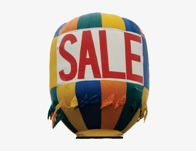 Spotlights Roof Or Ground - Signfield Inflatable Outdoor Advertising, transparent png download