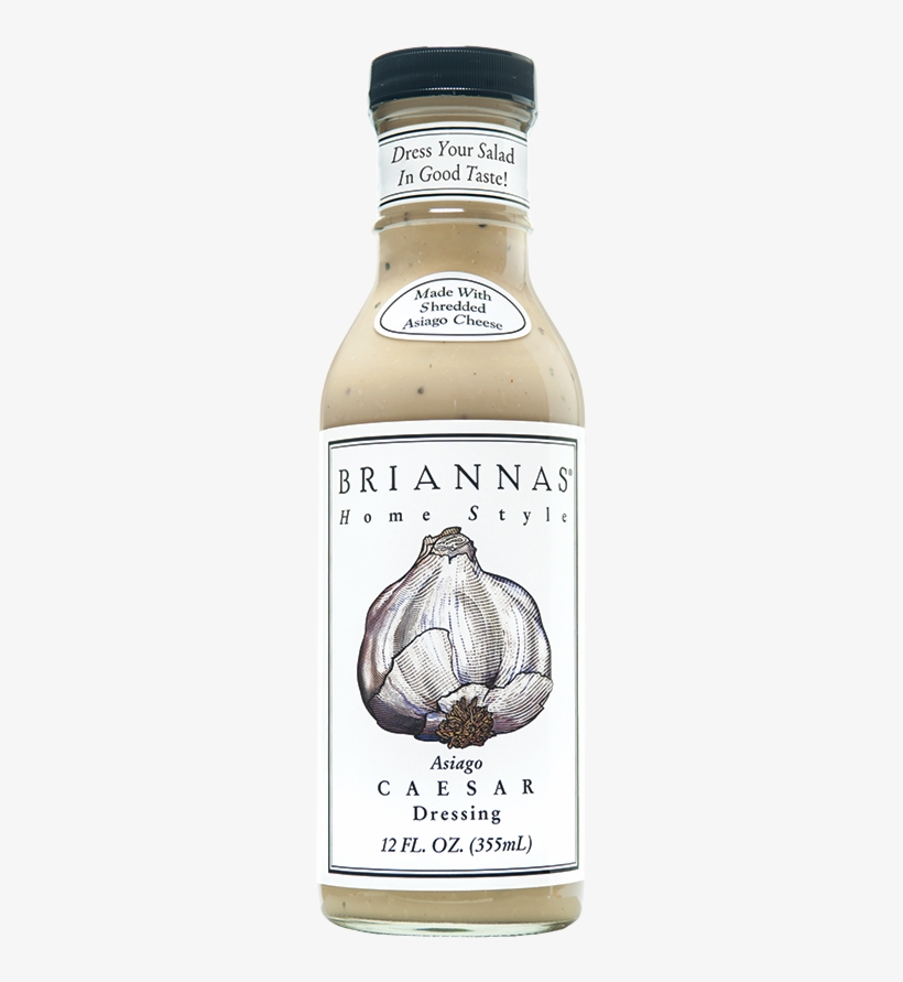 Asiago Caesar - Briannas Home Style Real French Vinaigrette Dressing, transparent png download