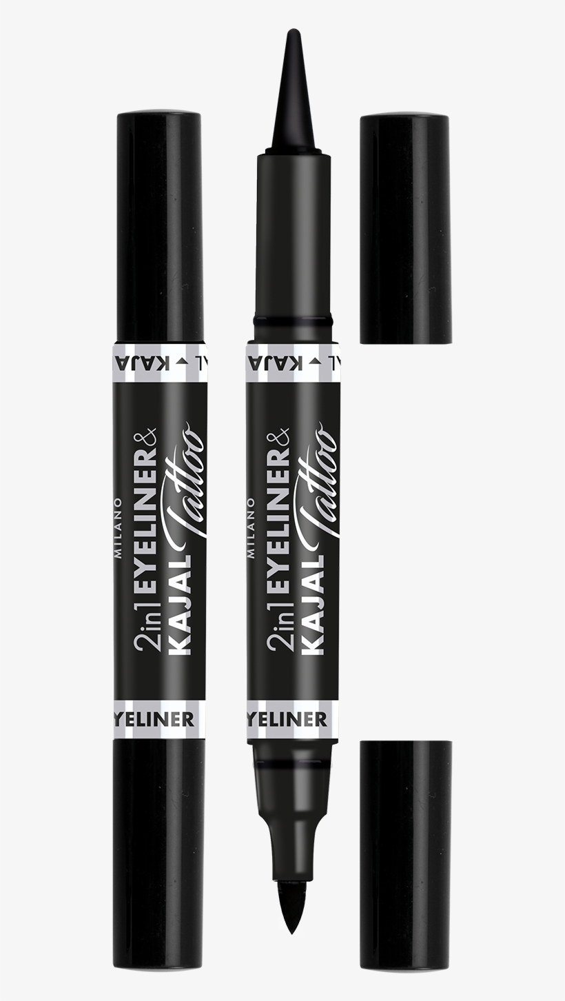 Two Products In One - Deborah Milano 2in1 Eyeliner & Kajal Tattoo, transparent png download