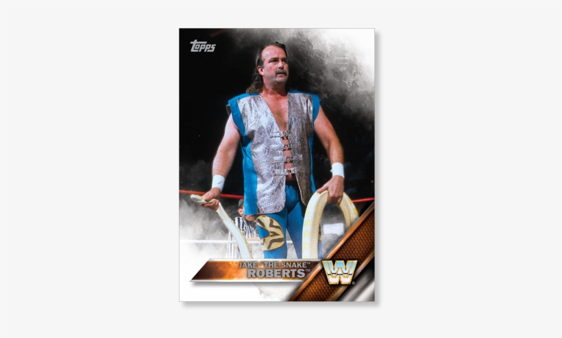 2016 Topps Wwe Jake "the Snake" Roberts Base Poster - 2016 Topps Wwe Base Cards Topps, transparent png download