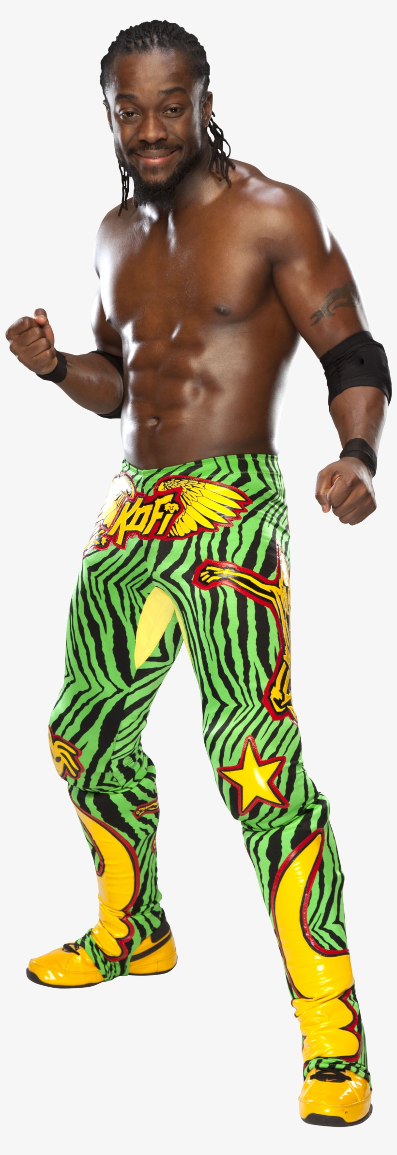 Image Kofi Kingston Cutbyjess 12may2014 Png Pro - Wwe Kofi Kingston Full Png, transparent png download