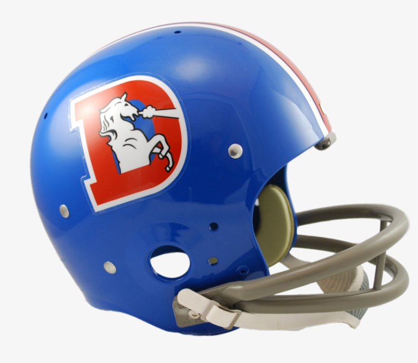 Fantasy Football Projections - Broncos Throwback Helmet, transparent png download