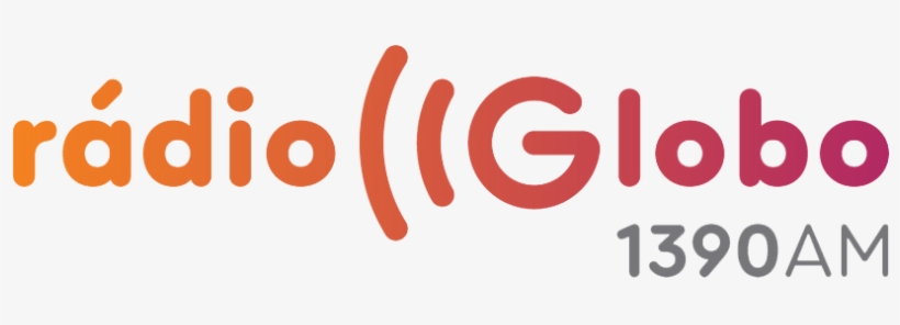 Rádio Globo 1390 Am Logo Vertical - Radio Globo Campo Grande, transparent png download