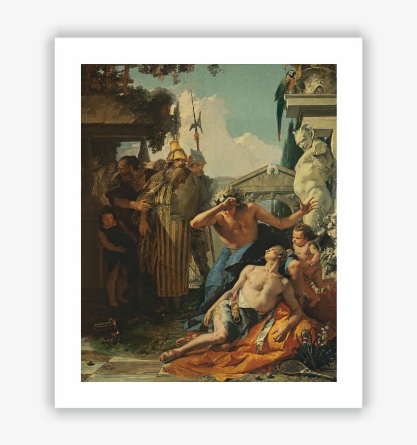 The Death Of Hyacinthus - La Muerte De Jacinto By Giambattista Tiepolo, transparent png download