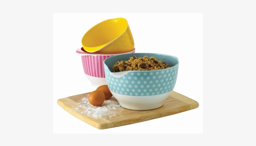 Cake Boss Mixing Bowls, 3-pc - Mixing Bowls, transparent png download