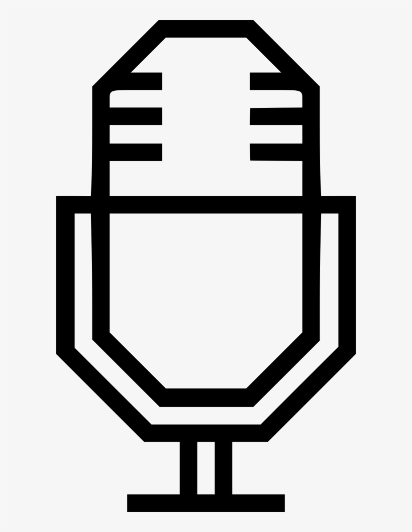 Microphone Radio Podcast Audio Recorder Comments, transparent png download