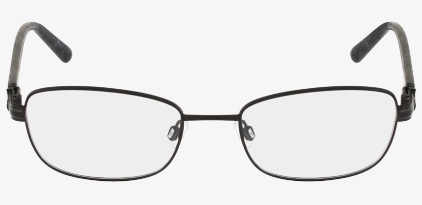 Revlon Rv5030 Semi Metal/plastic Eyeglasses, 001 Black, transparent png download