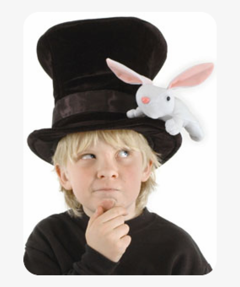 Magician Childrens Hat With Rabbit At Labeshops, Home - Magician Kid, transparent png download
