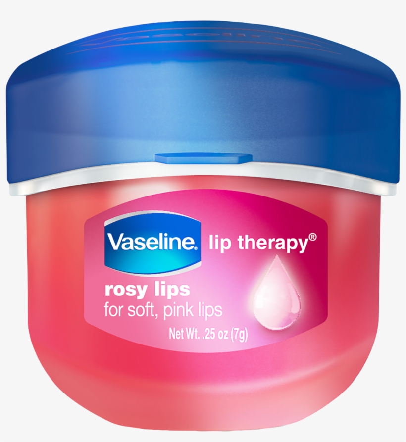Vaseline® Lip Therapy® Rosy Lip Balm Mini - Pink Vaseline, transparent png download