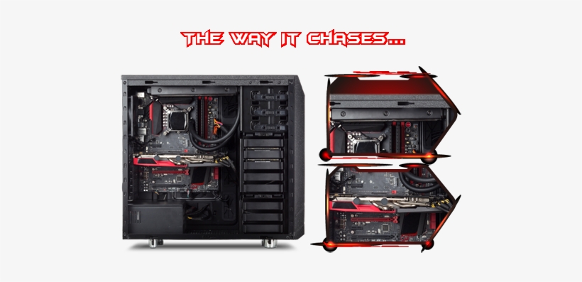 Rosewill - Rosewill Full Tower Gaming Computer Case, transparent png download