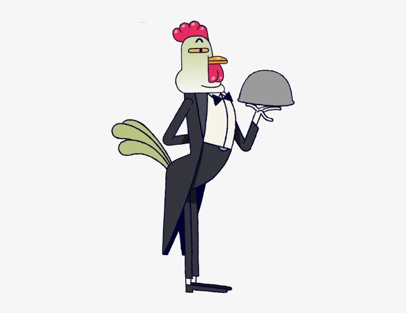 Chickenwaiter - Amazing World Of Gumball Chicken, transparent png download