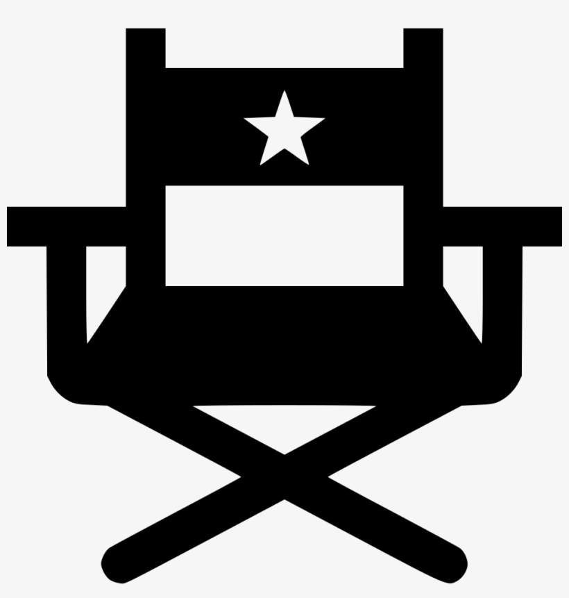 Directors Chair - - Actor Icon Png, transparent png download
