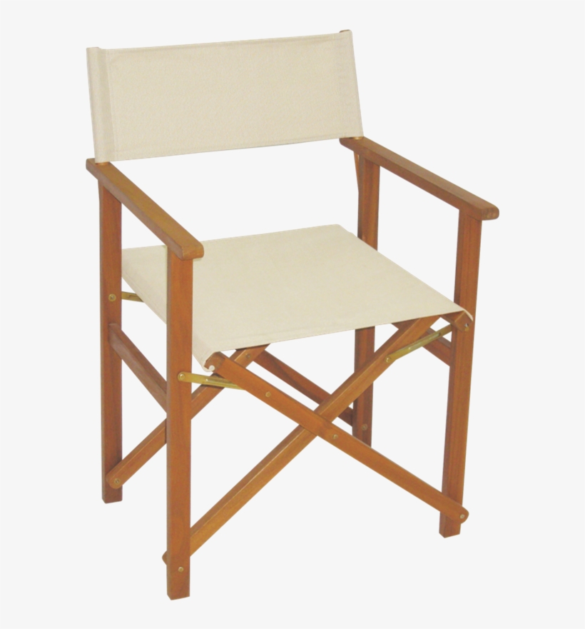 Find Mimosa Natural Timber Directors Chair At Bunnings - Directors Chair Green, transparent png download