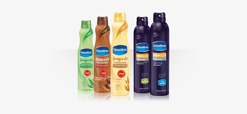 Probably Like Some Of You, I Saw This New Product Advertised - Vaseline Spray And Go Moisturzier In Cocoa Radiant, transparent png download