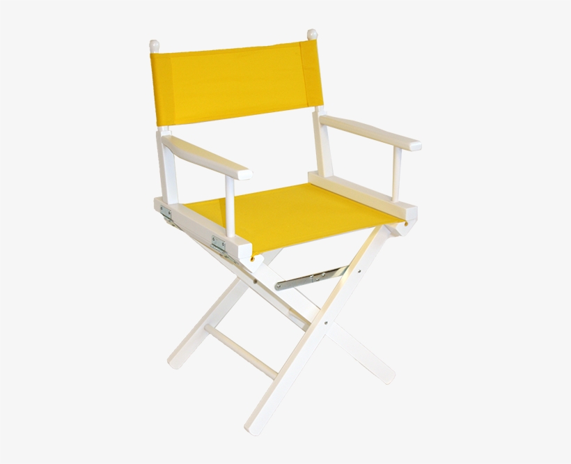 Deluxe Directors Chair - Yellow Directors Chair, transparent png download