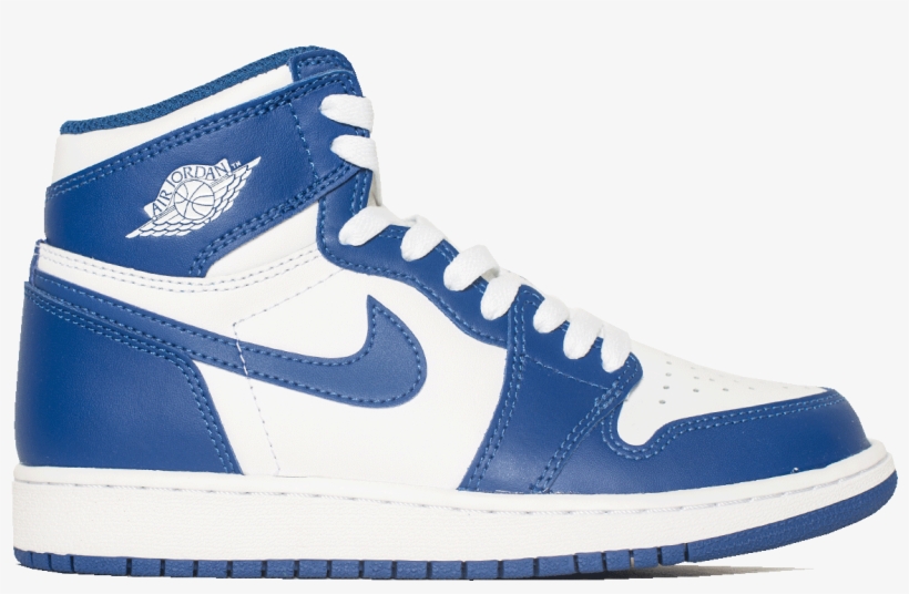 Retro Jordan 1 Blue, transparent png download