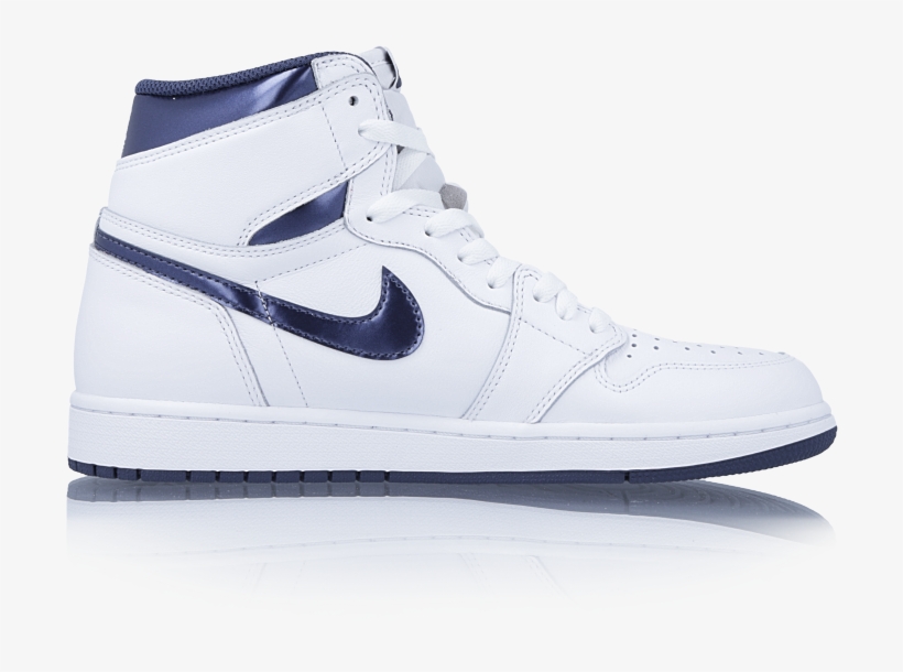 Free Download Air Jordan 1 Retro Og Basketball Shoes - Nike Mens 15 Air Jordan 1 High Og 555088 106 White, transparent png download